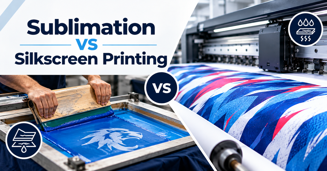 Sublimation vs Silkscreen Printing: Which is Right for Your Team?