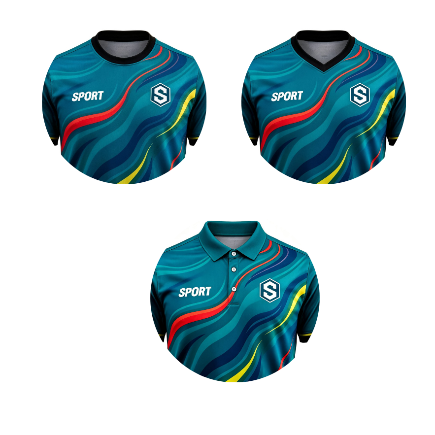 regular collar styles for custom jerseys and corporate shirts